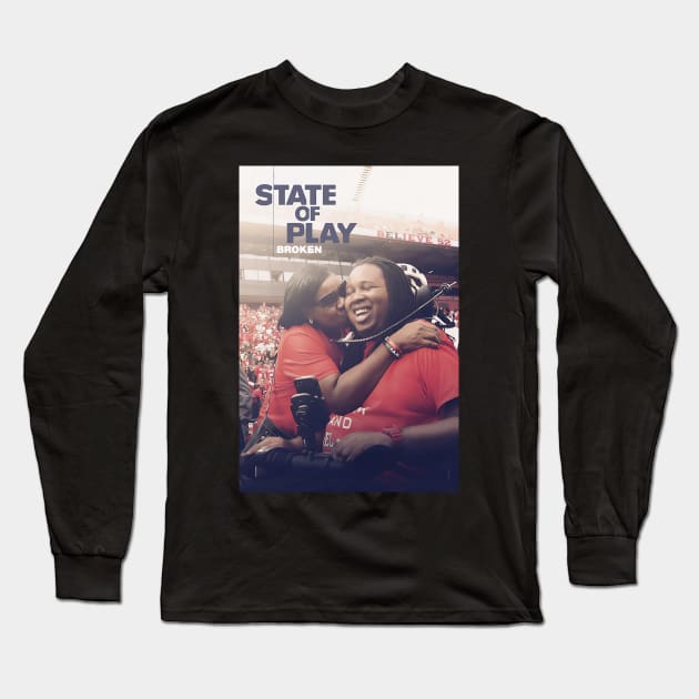 State of Play broken Long Sleeve T-Shirt by Virtue in the Wasteland Podcast